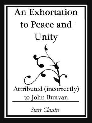 cover image of An Exhortation to Peace and Unity (Start Classics)